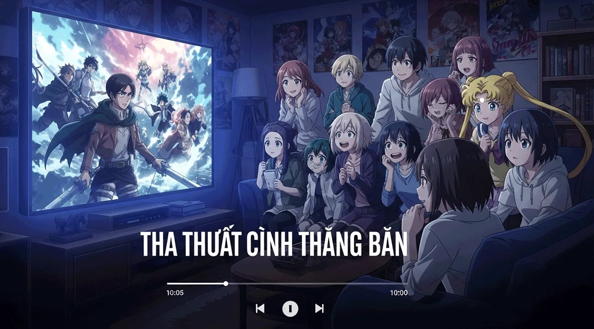 Thưởng thức Anime Vietsub mới nhất